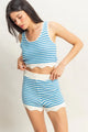 BLUE/CREAM