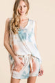 TAUPE/DUSTY BLUE