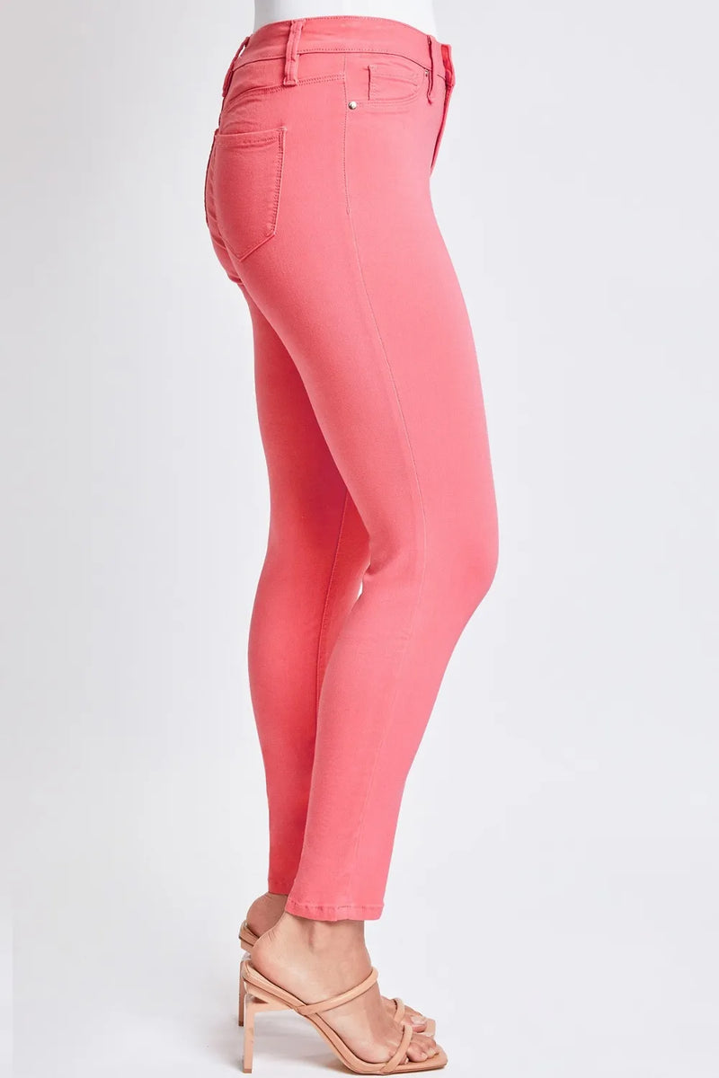 YMI Jeanswear Full Size Hyperstretch Mid-Rise Skinny Jeans - Brittney MADE