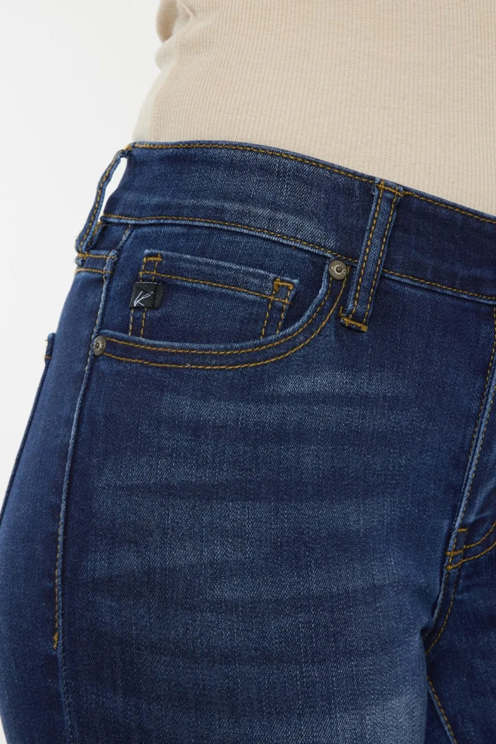 Kancan Mid Rise Gradient Skinny Jeans - Brittney MADE