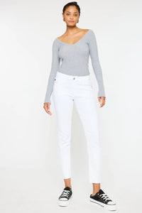Kancan Mid Rise Ankle Skinny Jeans - Brittney MADE