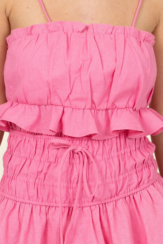 Cami Crop Top and Skort Set - Brittney MADE