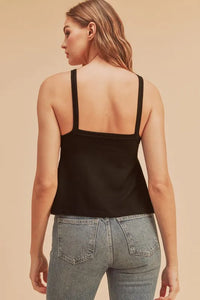 Aemi + Co Lightweight Ribbed Tank - Brittney MADE