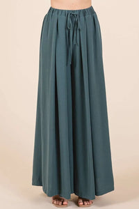 Mittoshop Pleated Wide Leg Pants - Brittney MADE