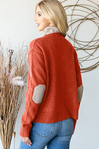 Heimish Full Size Long Sleeve V Neck Button Down Cardigan - Brittney MADE