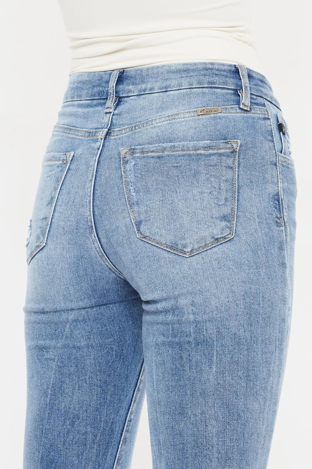 Kancan High Waist Cat's Whiskers Skinny Jeans - Brittney MADE