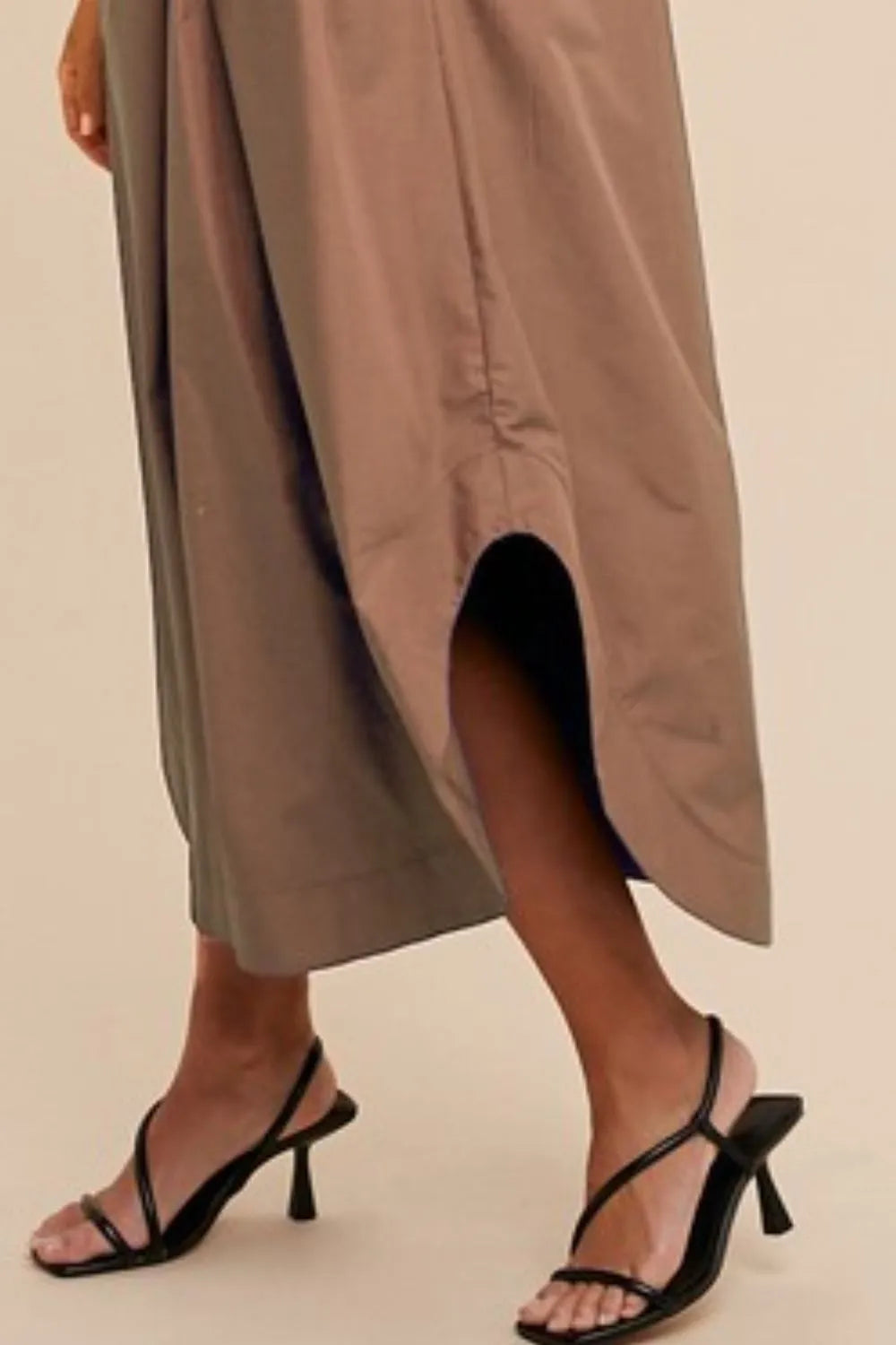 Annie Wear Smocked Puff Sleeve Midi Dress - Brittney MADE