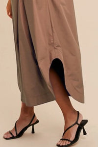 Annie Wear Smocked Puff Sleeve Midi Dress - Brittney MADE