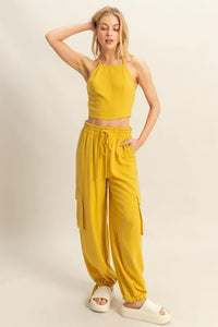HYFVE Crop Top and Cargo Pants Set - Brittney MADE