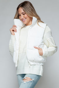 Snobbish Fine Fur Lining Quilted Vest - Brittney MADE