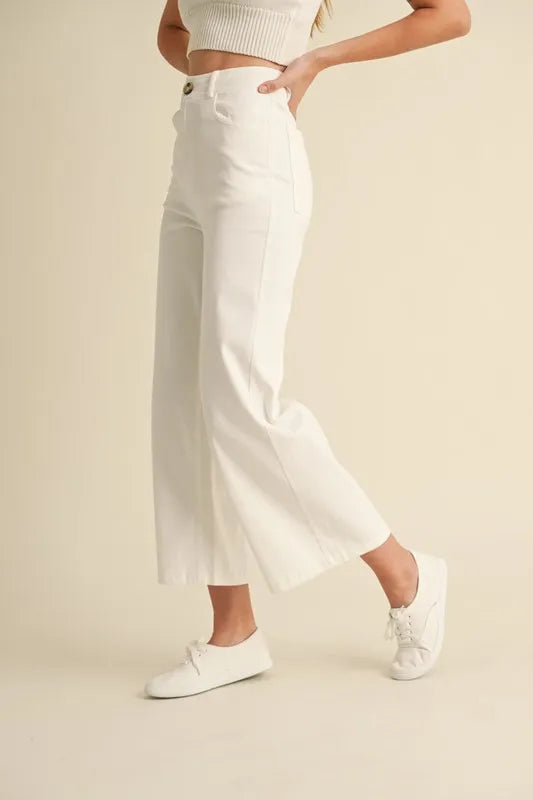 MABLE High Rise Pants with Pockets - Brittney MADE