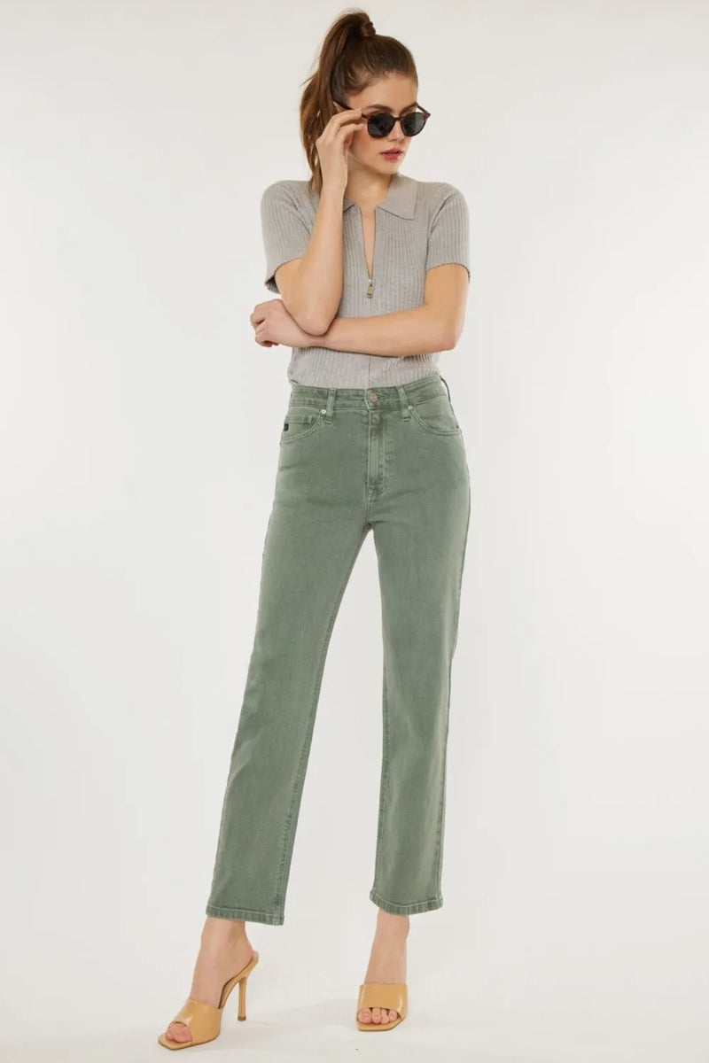 Kancan Ultra High Rise Straight Jeans - Brittney MADE