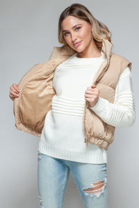 Snobbish Fine Fur Lining Quilted Vest - Brittney MADE
