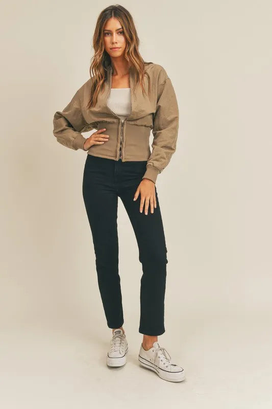 MABLE Long Sleeve Two Way Jacket - Brittney MADE