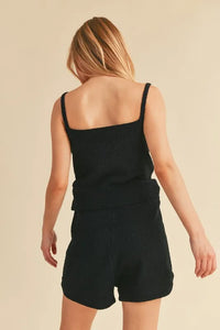 Aemi + Co Square Neck Cropped Cami - Brittney MADE