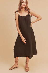 Aemi+Co Midi Cami Dress with Pockets - Brittney MADE