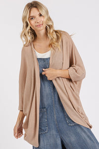 Mittoshop Open Front Batwing Sleeve Cardigan - Brittney MADE