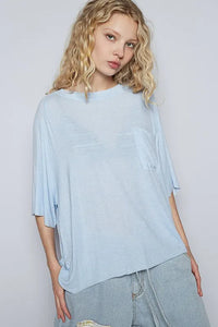 POL Round Neck Half Sleeve T-Shirt - Brittney MADE