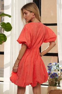 ADORA Puff Sleeve Floral Dress - Brittney MADE
