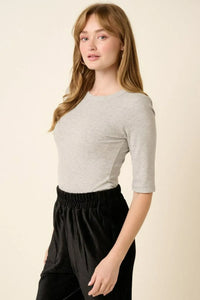 Mittoshop Round Neck Half Sleeve T-Shirt - Brittney MADE