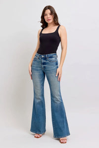 Judy Blue MR Tummy Control Vintage Wash Jeans - Brittney MADE