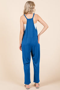 Culture Code Full Size Sleeveless Jumpsuit with Pockets - Brittney MADE