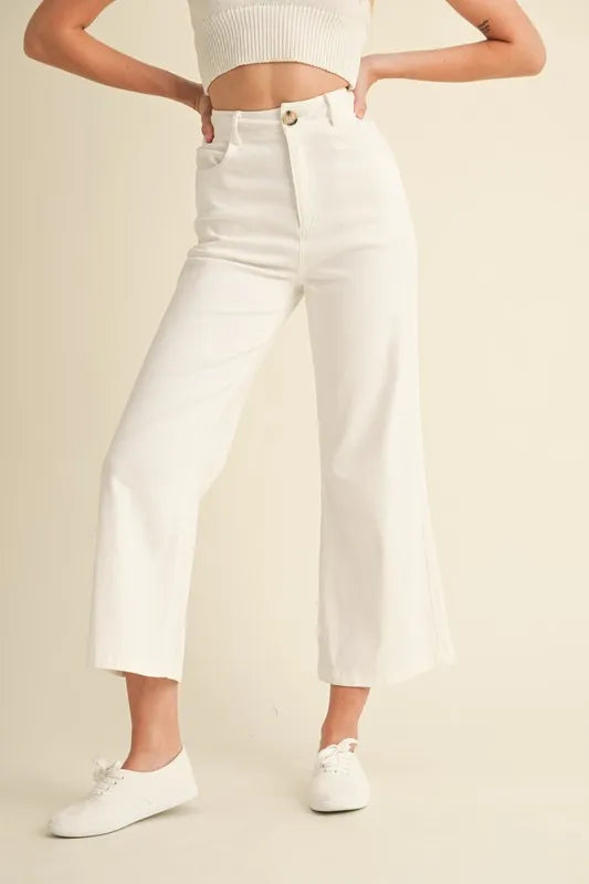 MABLE High Rise Pants with Pockets - Brittney MADE