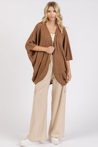 Mittoshop Open Front Batwing Sleeve Cardigan - Brittney MADE
