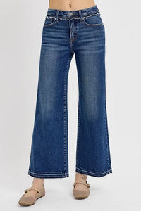RISEN Full Size Tummy Control Bootcut Jeans Plus Size - Brittney MADE