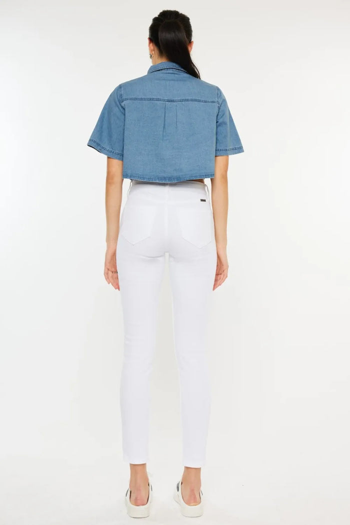 Kancan High Rise Ankle Skinny Jeans - Brittney MADE