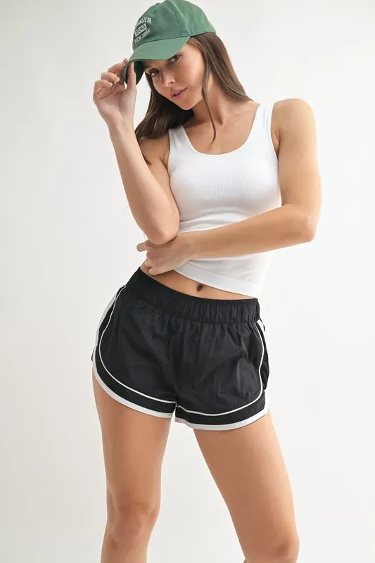 MONO B Classic Seamless Ribbed Tank - Brittney MADE