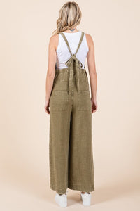 Mittoshop Textured Wide Leg Overalls - Brittney MADE