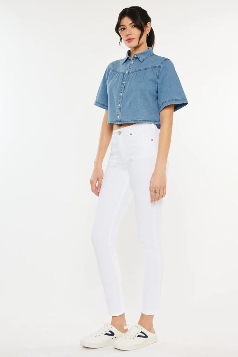 Kancan High Rise Ankle Skinny Jeans - Brittney MADE