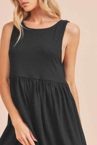 Aemi + Co Round Neck Mini Tank Dress - Brittney MADE