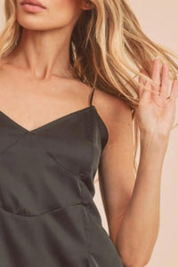 Aemi + Co Tie Back V-Neck Cami - Brittney MADE