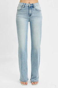 RISEN High Rise Wide Leg 90's Jeans - Brittney MADE