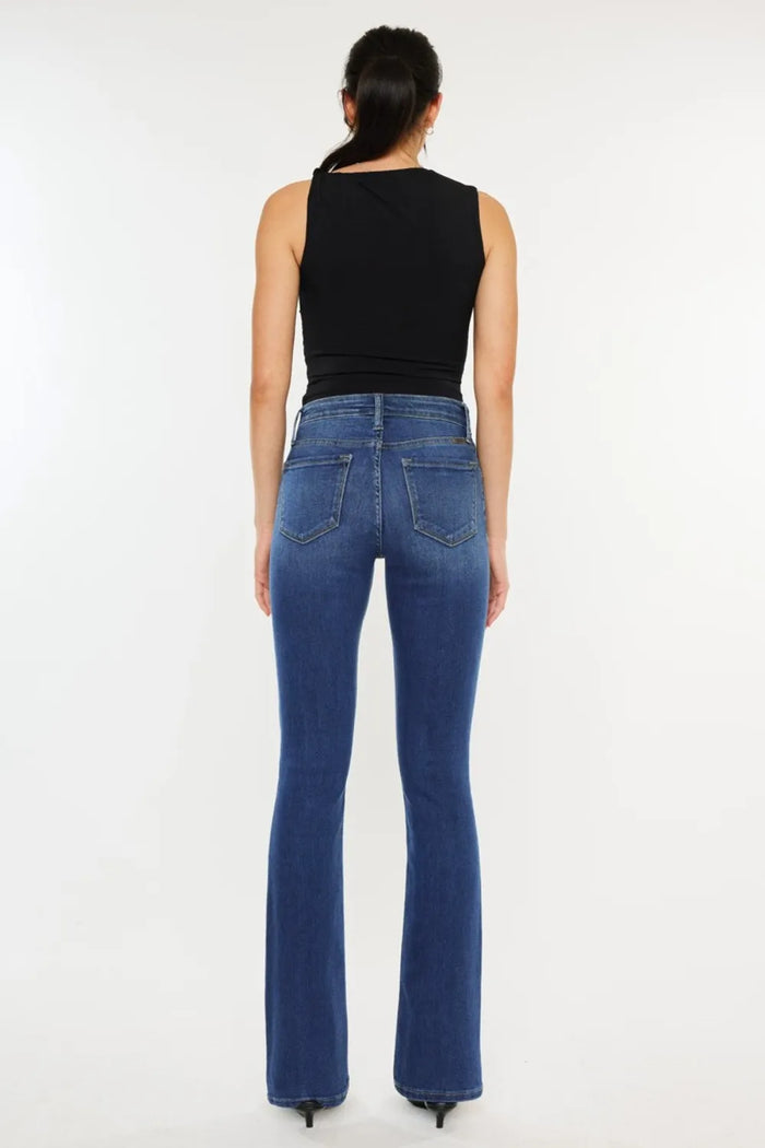 Kancan High Rise Slim Bootcut Jeans - Brittney MADE