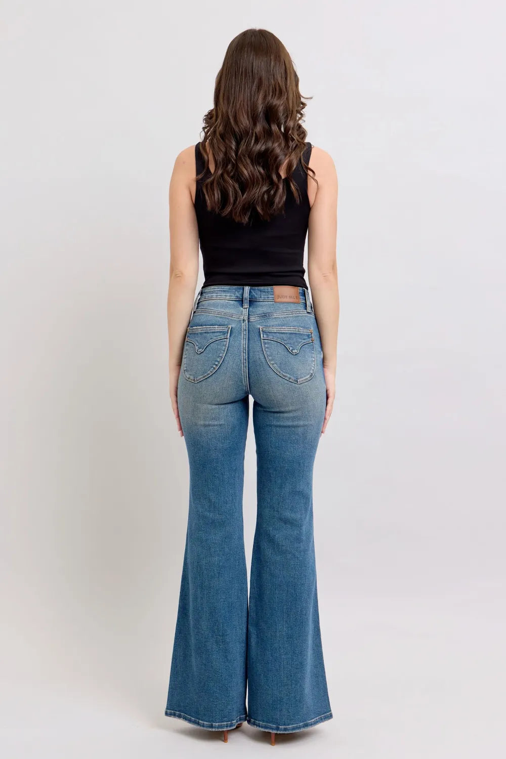 Judy Blue MR Tummy Control Vintage Wash Jeans - Brittney MADE