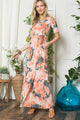 ORANGE PAISLEY