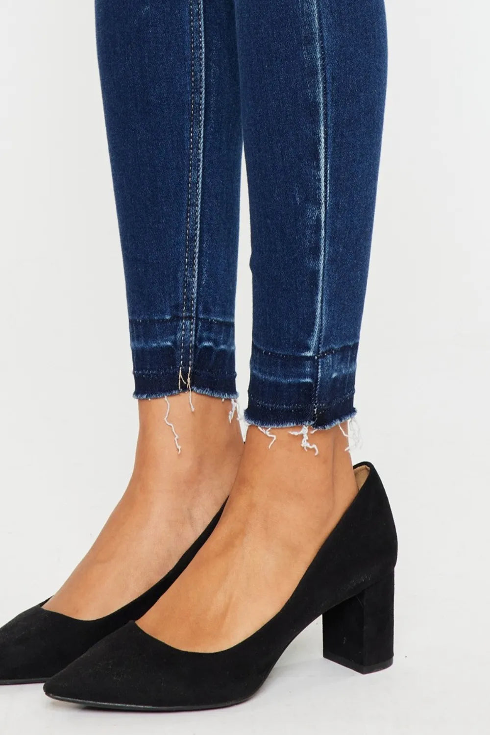 Kancan Full Size High Rise Ankle Skinny Jeans - Brittney MADE