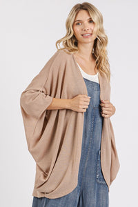 Mittoshop Open Front Batwing Sleeve Cardigan - Brittney MADE