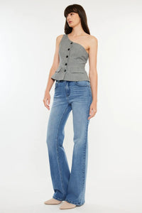 Kancan Ultra High Rise Cat's Whiskers Jeans - Brittney MADE