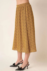 Mittoshop Printed Midi Skirt - Brittney MADE