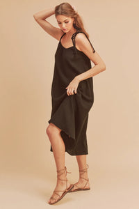 Aemi+Co Midi Cami Dress with Pockets - Brittney MADE