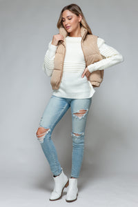 Snobbish Fine Fur Lining Quilted Vest - Brittney MADE