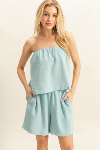 HYFVE Tube Top and Flowy Shorts Set - Brittney MADE