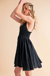 Aemi+Co Lace Detail Mini Cami Dress - Brittney MADE