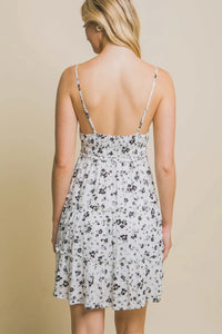 Love Tree Floral Tiered Cami Mini Dress - Brittney MADE