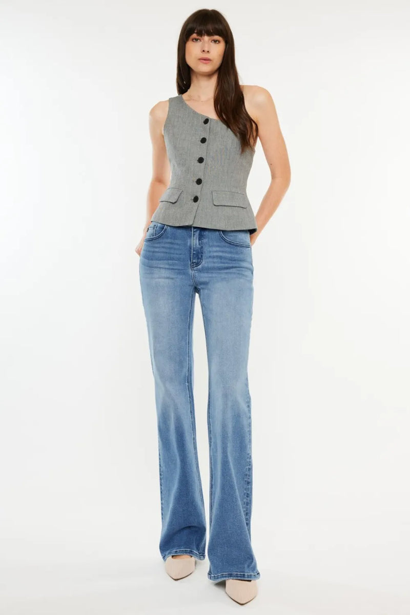 Kancan Ultra High Rise Cat's Whiskers Jeans - Brittney MADE