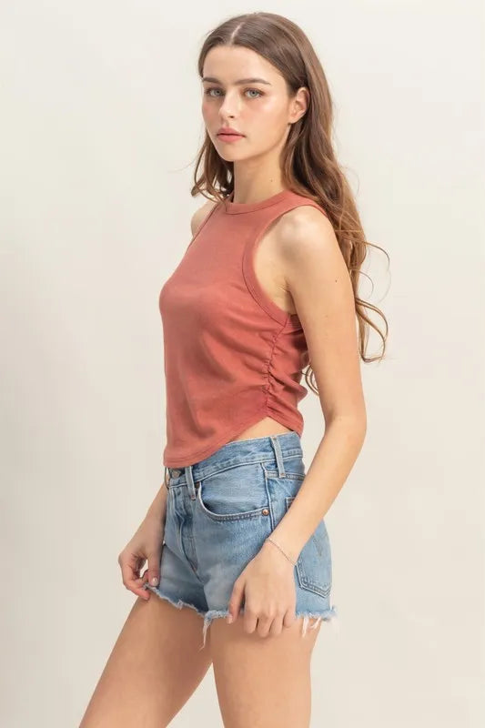 HYFVE Mineral Wash Rib Knit Tank - Brittney MADE
